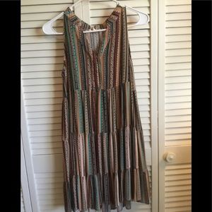 Sleeveless ladies dress